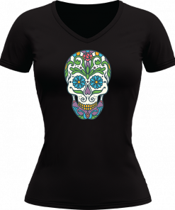 Sugar Skull Blue Eyes - Image 16