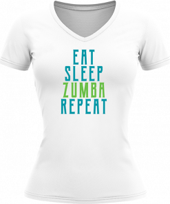 Alternative view of Eat Sleep Zumba Repeat