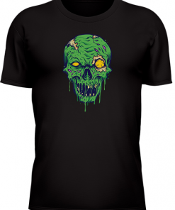 Alternative view of Halloween Zombie Head